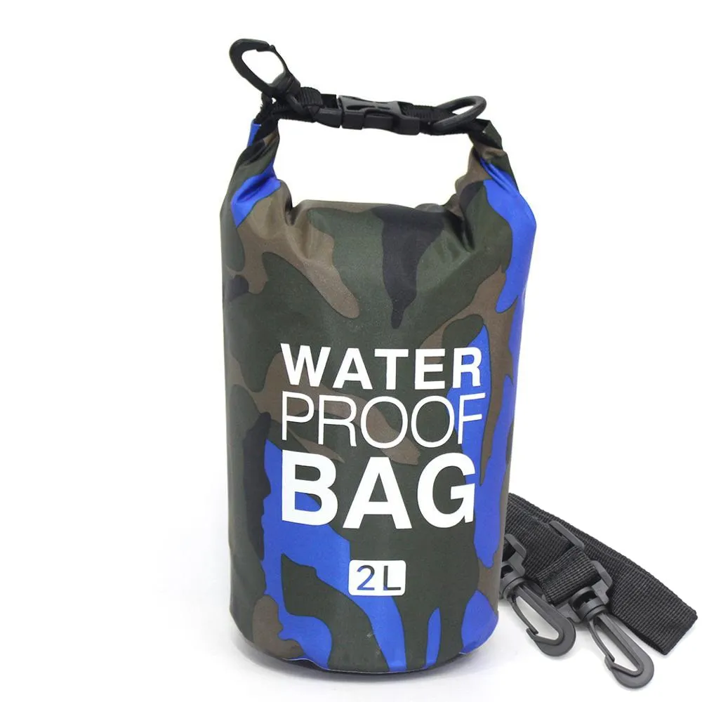 2/5/10/15L Outdoor Camouflage Waterproof Portable dry bag