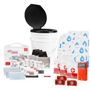 3 Person 72HRS Essential Toilet - Emergency Survival Kit