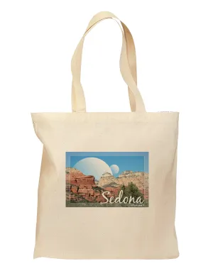 Abstract Sedona Grocery Tote Bag