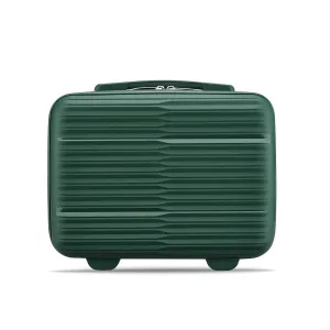 American Flyer Luggage Bag 13 Inch Cabin Size Luggage Trolly - Dark Green