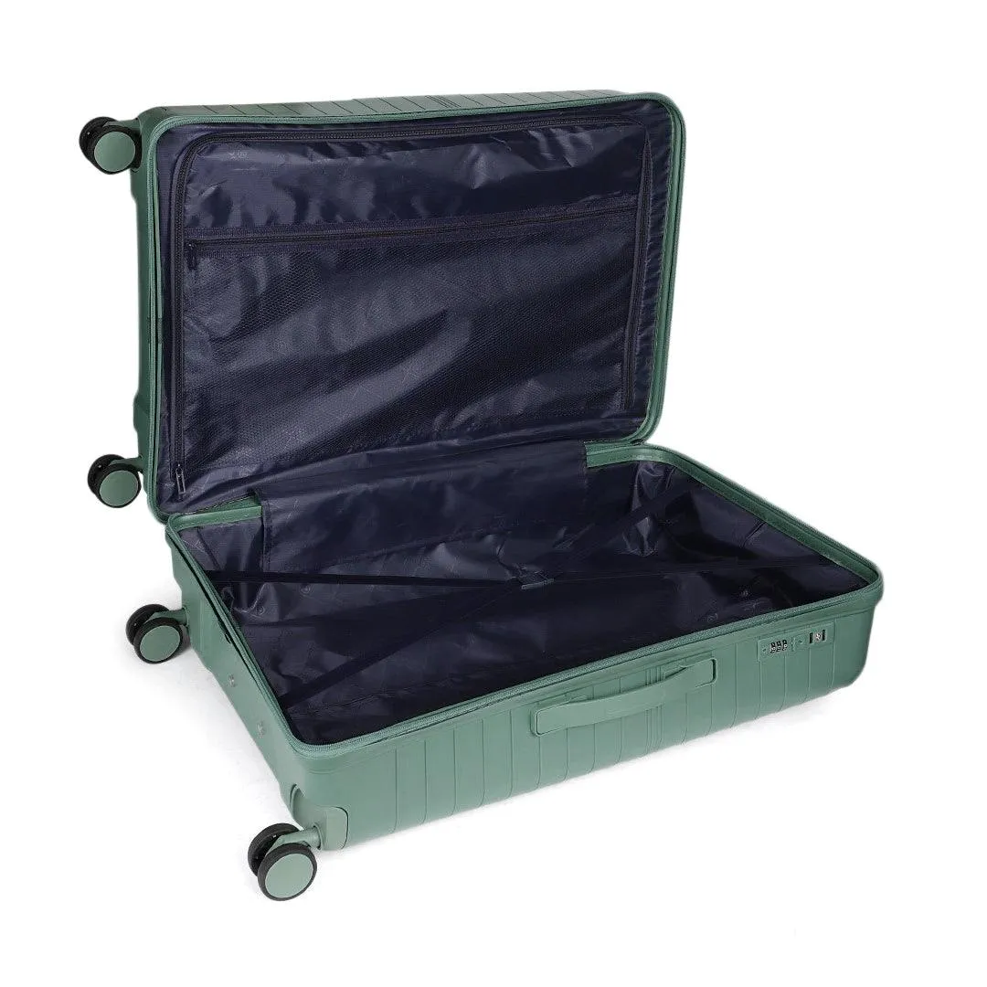 American Flyer Luggage Bag 28 Inch Check-in Luggage Trolly - Dark Green