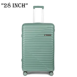 American Flyer Luggage Bag 28 Inch Check-in Luggage Trolly - Dark Green