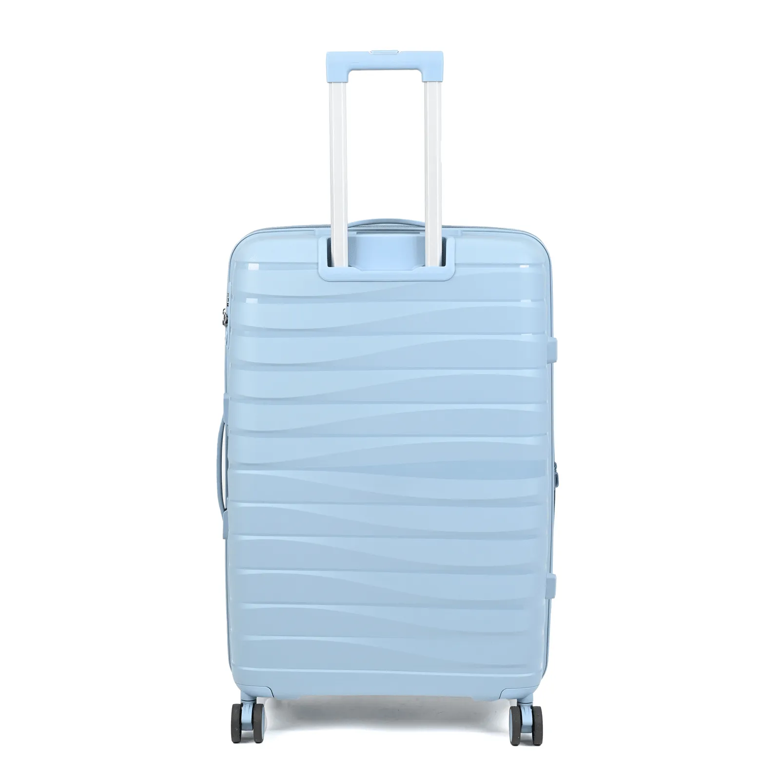 American Flyer Luggage Bag 28 Inch Check-in Luggage Trolly - Light Blue