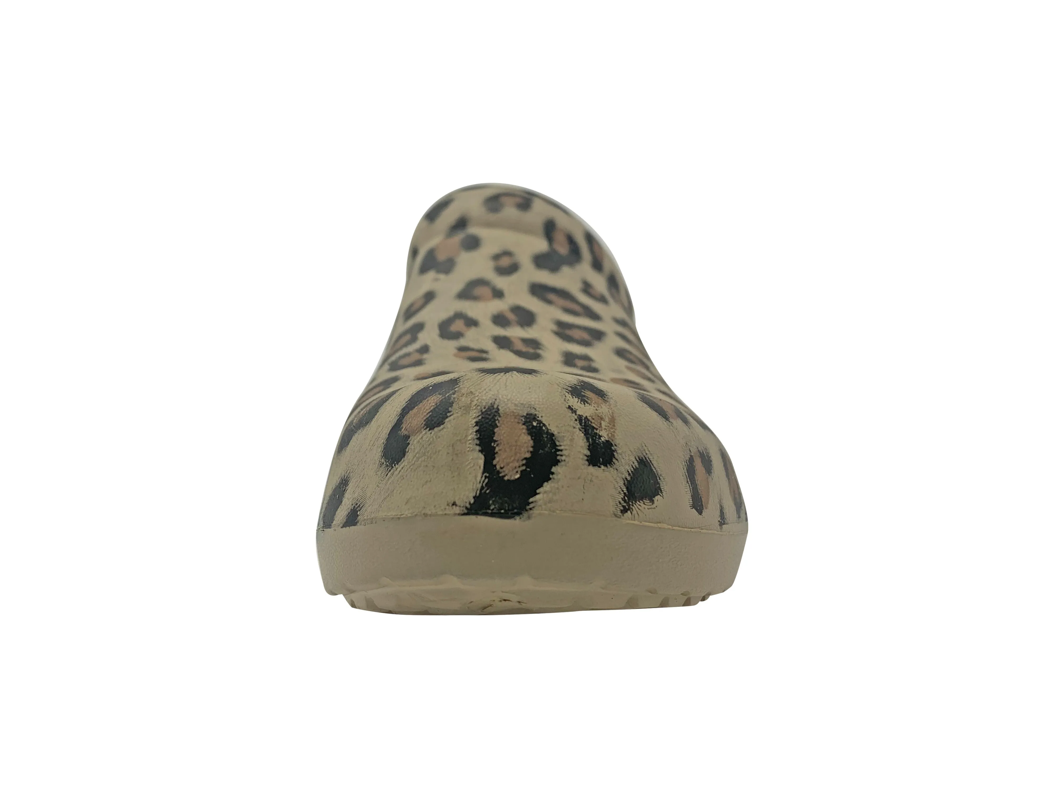 Ariel - Closed Back Clog By MediChic  7-11 / Leopard