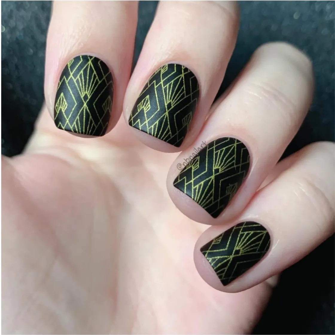 Art Deco Glam - Uber Chic Stamping Plate