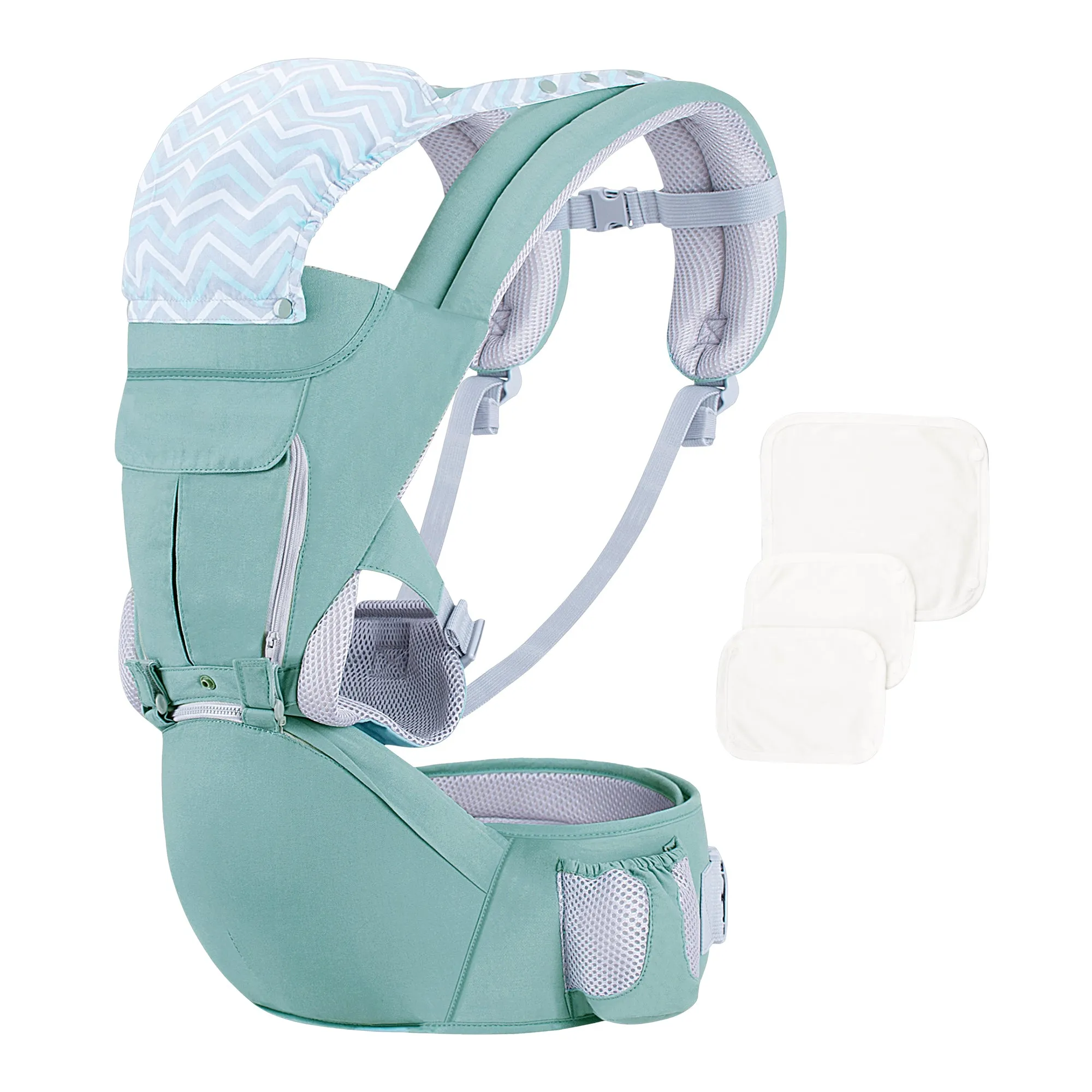 Baby Carrier with Hip Seat