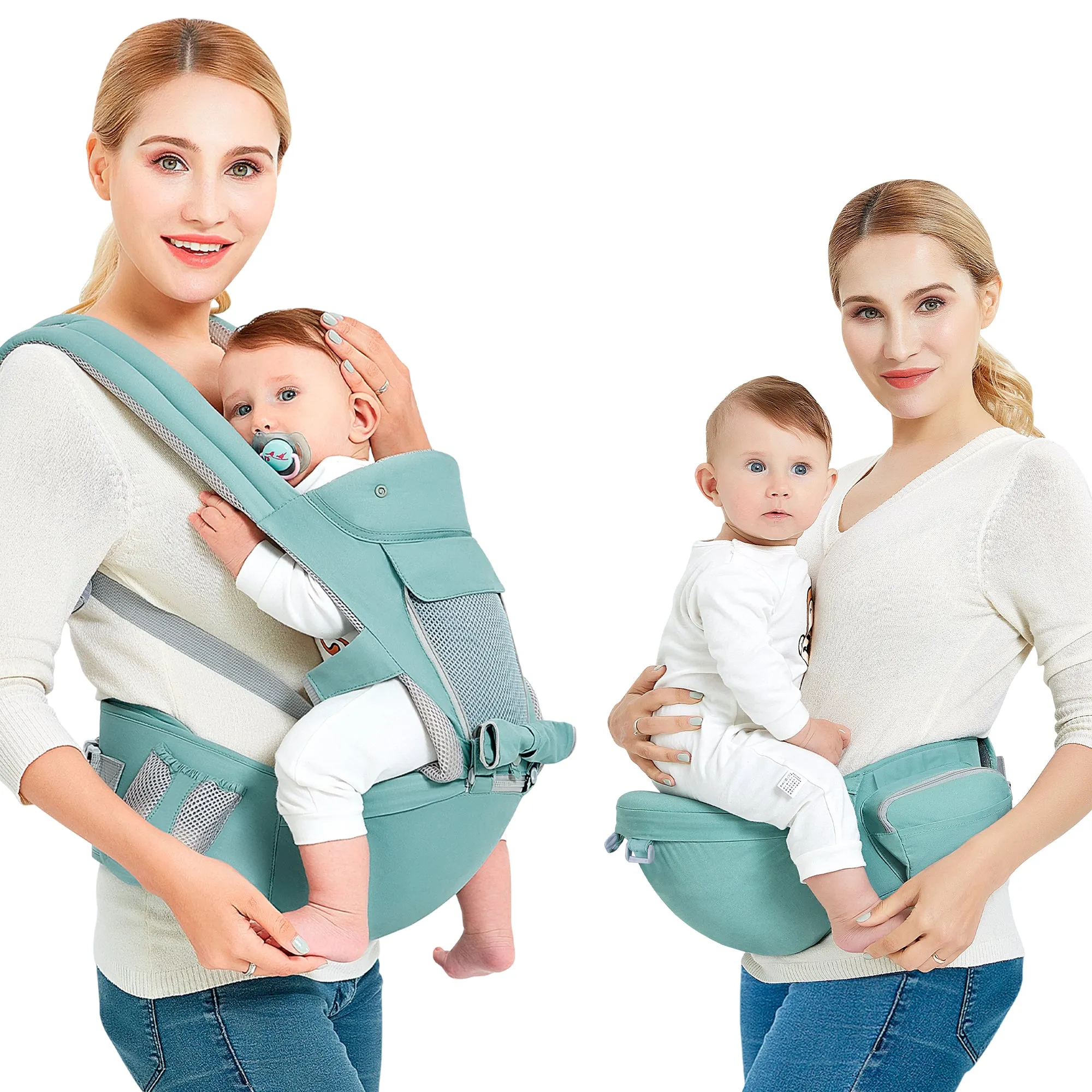 Baby Carrier with Hip Seat