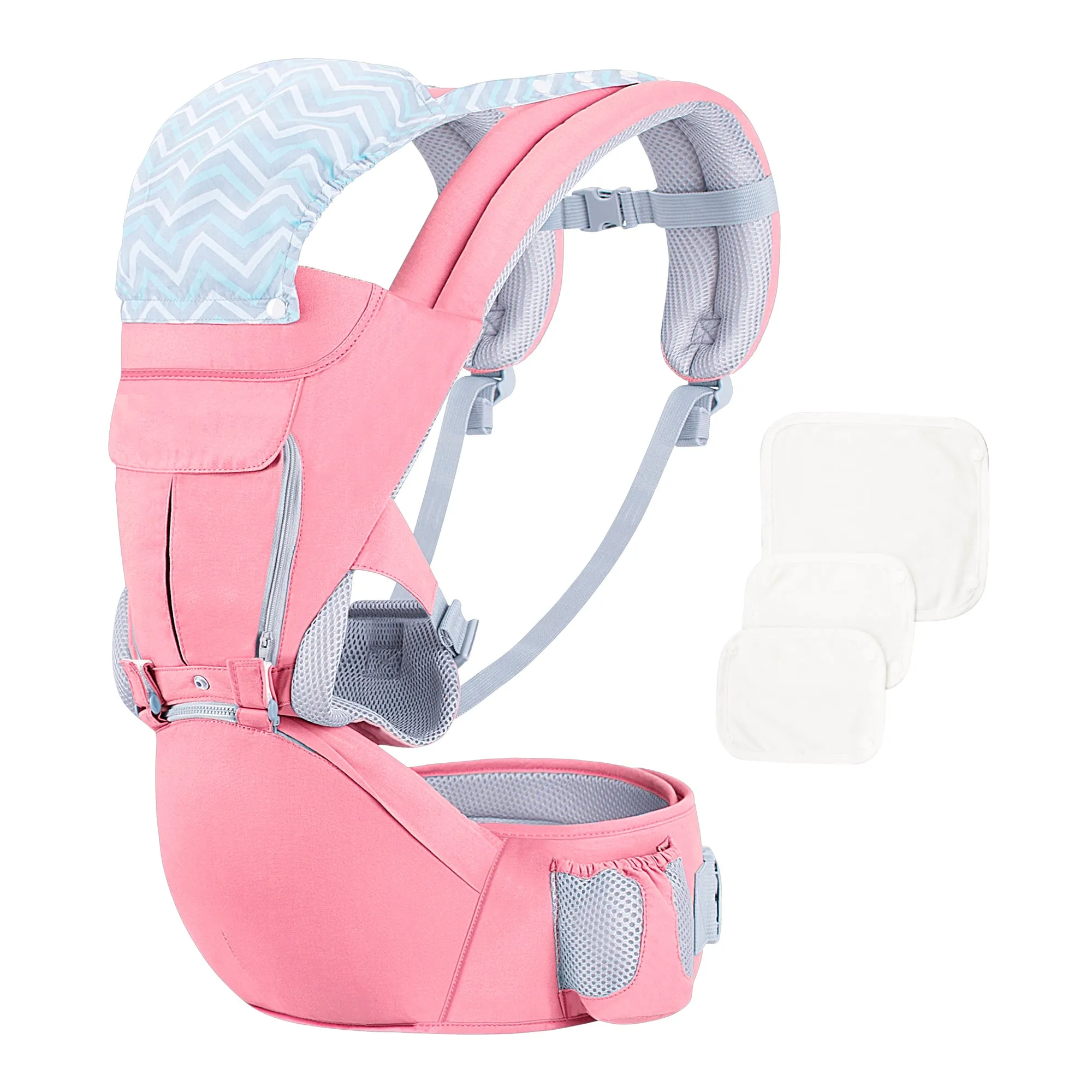 Baby Carrier with Hip Seat