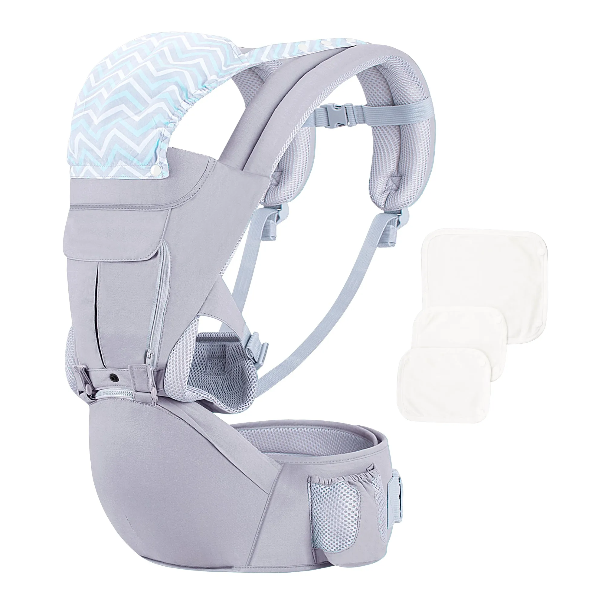 Baby Carrier with Hip Seat