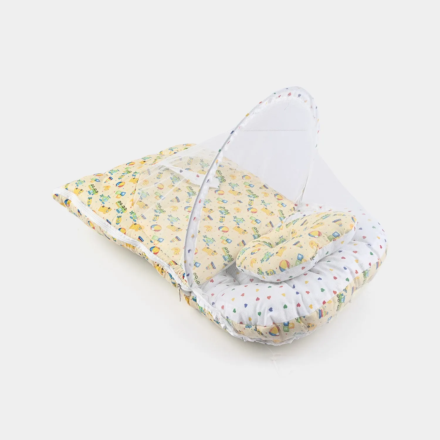 Baby Carry Nest With Net Car | Yellow