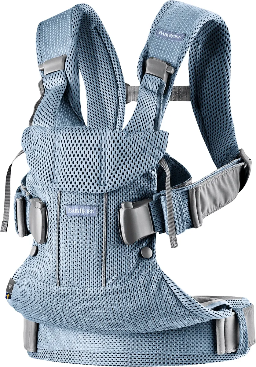 BabyBjorn Baby Carrier One Air, 3D Mesh - Slate Blue