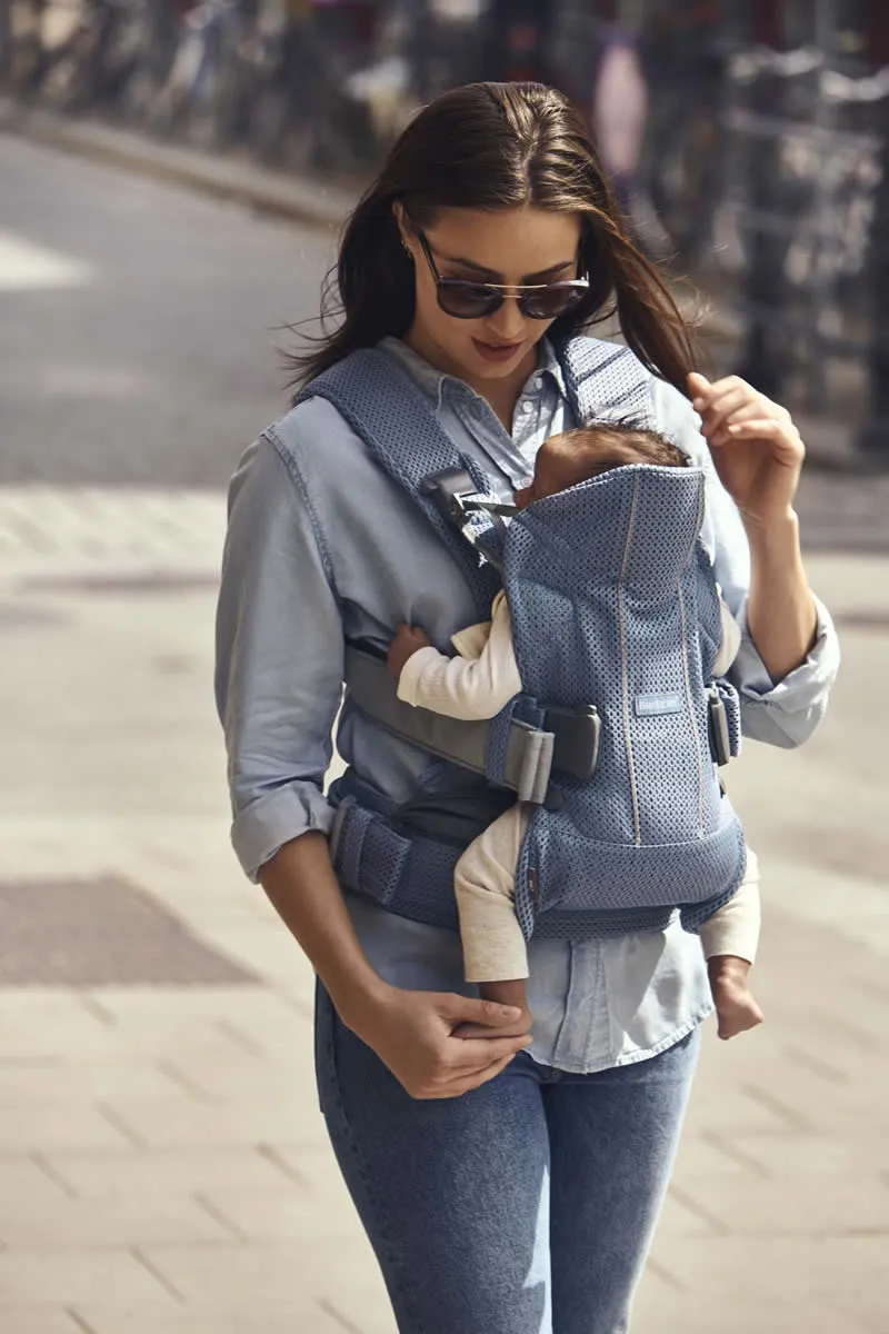 BabyBjorn Baby Carrier One Air, 3D Mesh - Slate Blue