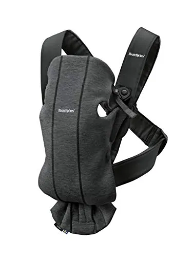 BabyBjörn Baby Carrier Mini – Adjustable, Easy-to-Use Ergonomic Carrier for Newborns and Infants (7-24 lbs)