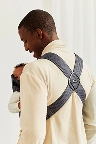 BabyBjörn Baby Carrier Mini – Adjustable, Easy-to-Use Ergonomic Carrier for Newborns and Infants (7-24 lbs)