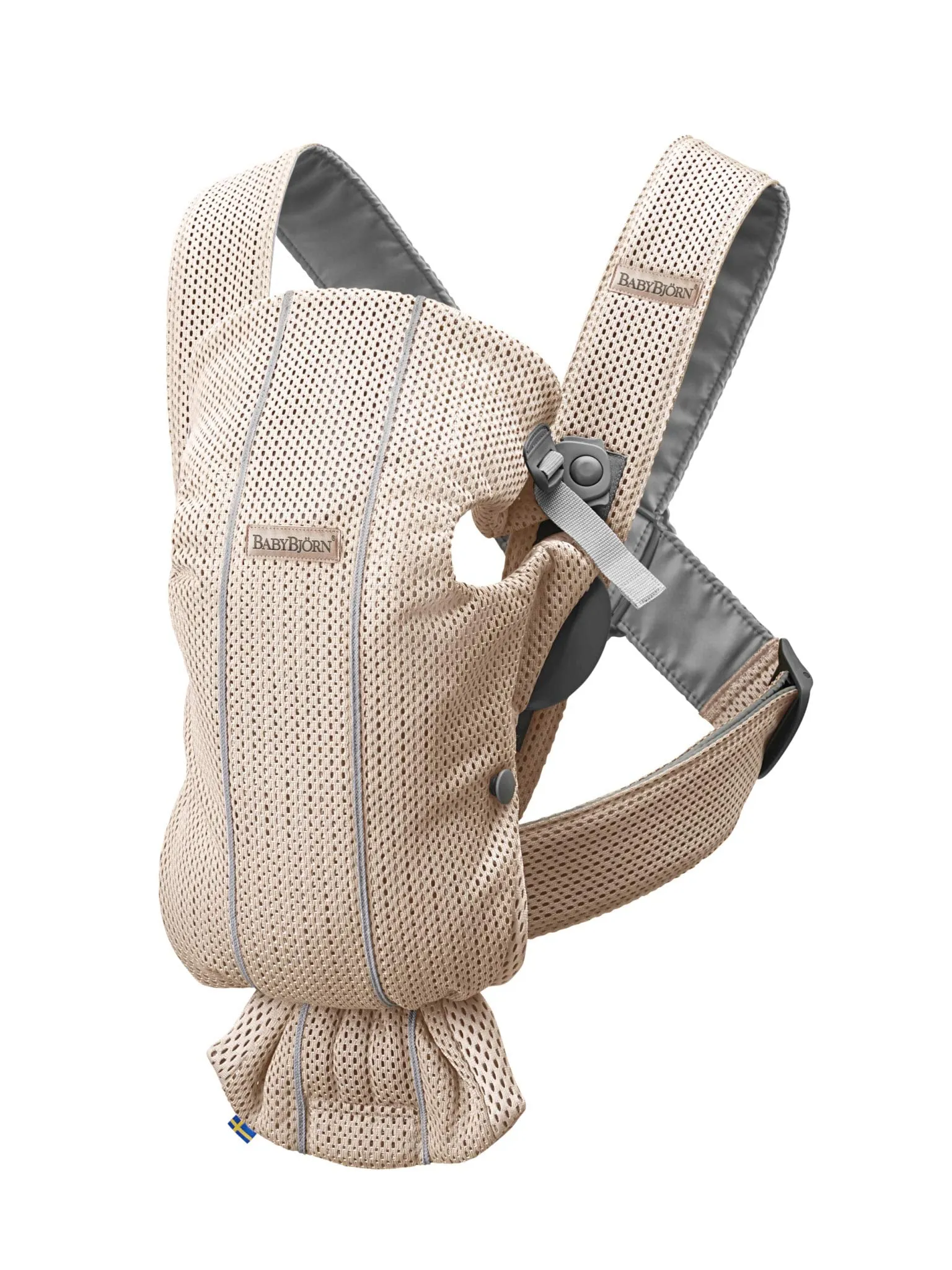 BabyBjörn Baby Carrier Mini – Adjustable, Easy-to-Use Ergonomic Carrier for Newborns and Infants (7-24 lbs)