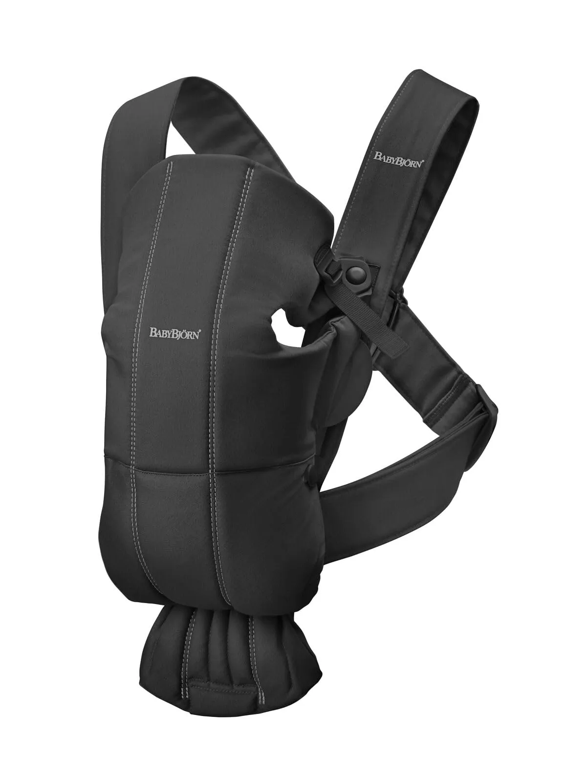 BabyBjörn Baby Carrier Mini – Adjustable, Easy-to-Use Ergonomic Carrier for Newborns and Infants (7-24 lbs)