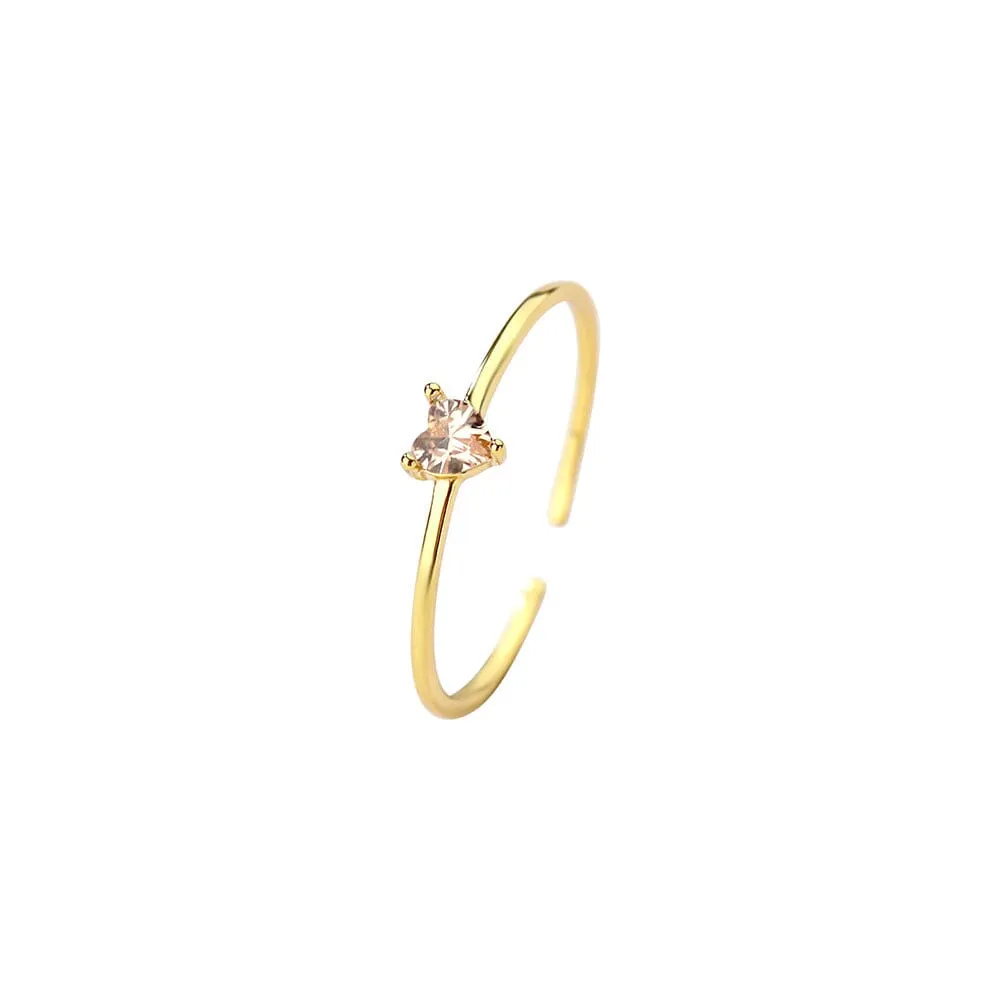 Bague Coeur Diamant - Elsa