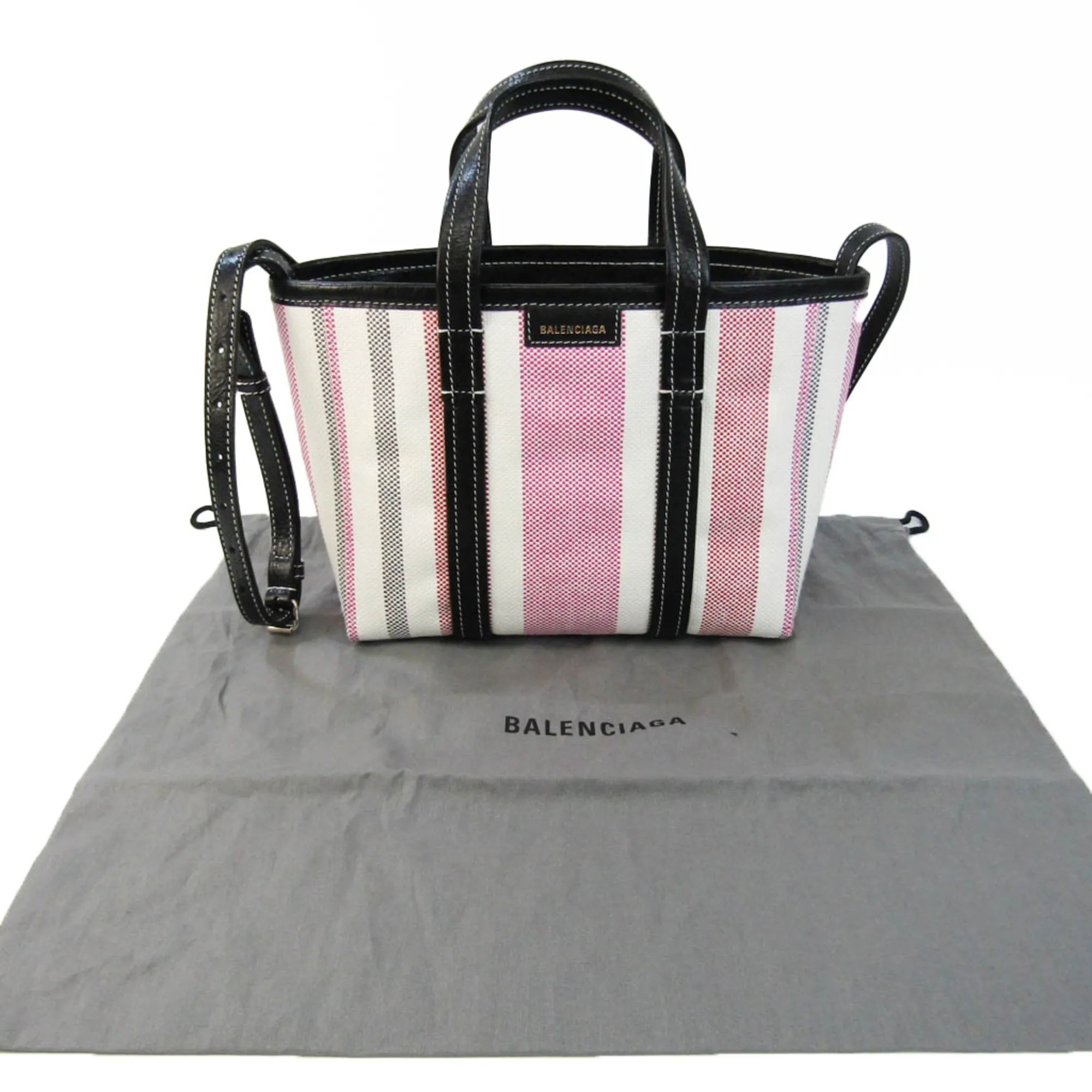 Balenciaga Barbes Pink Leather Bag