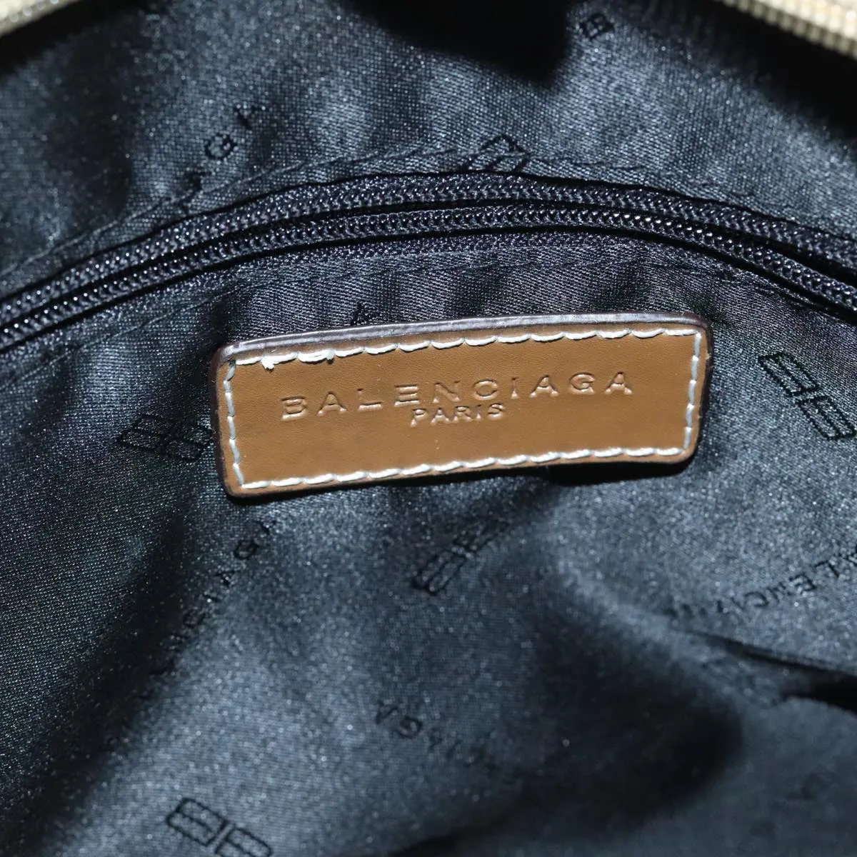 Balenciaga Bb Beige Canvas Bag