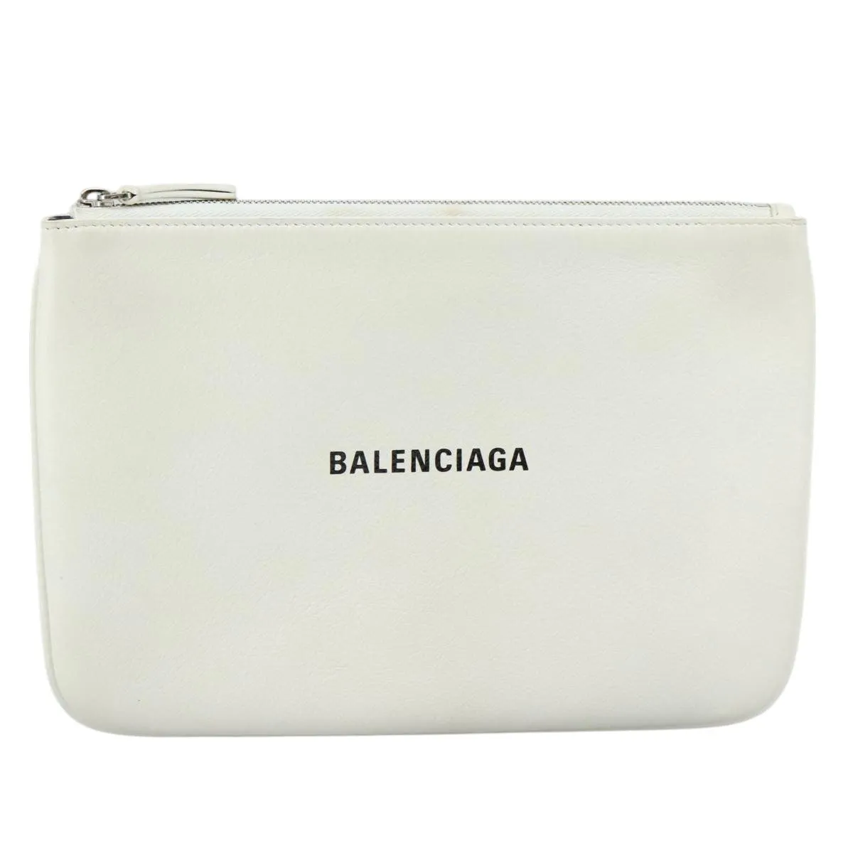 Balenciaga Everyday White Leather Bag