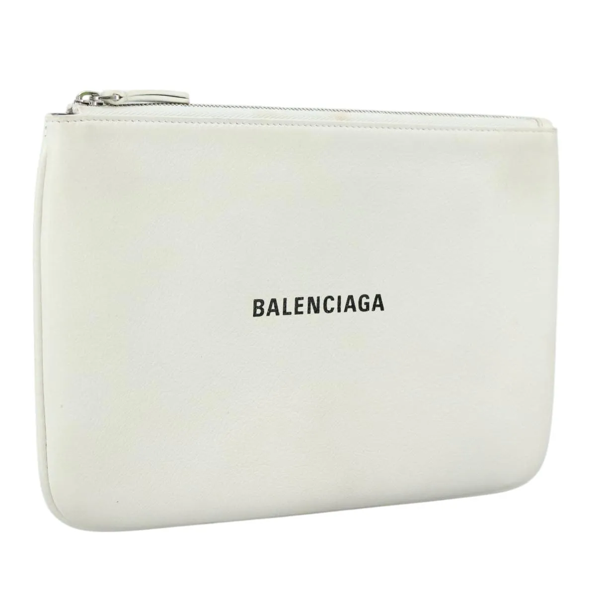 Balenciaga Everyday White Leather Bag