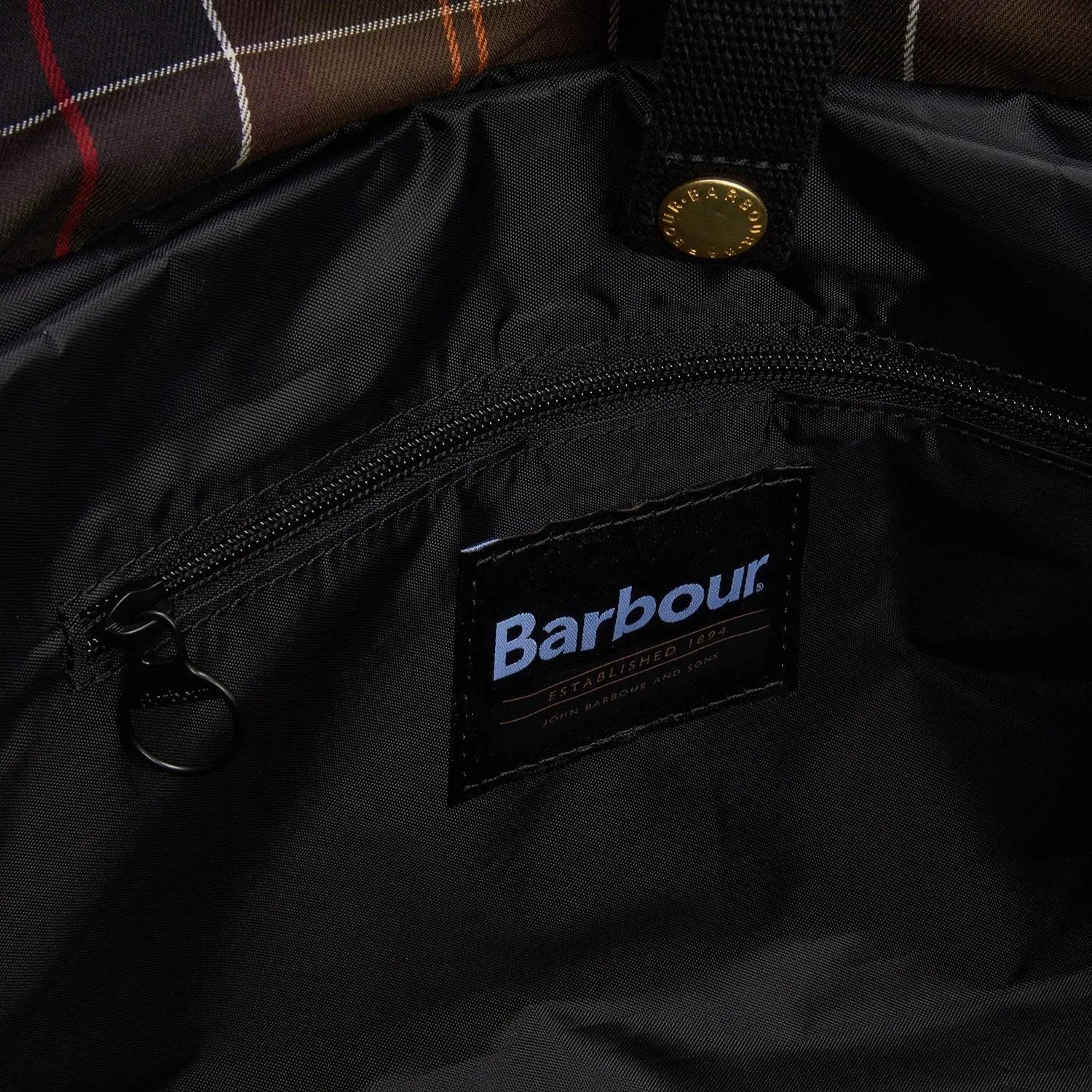 Barbour Field Wax Holdall in Olive/Black