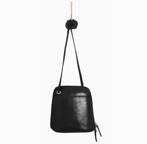 Black Lily Leather Organizer Bag