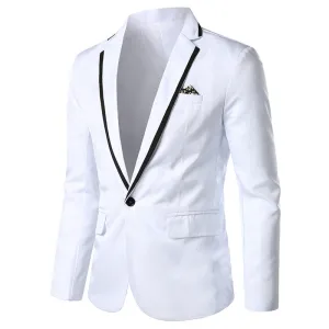 Bohemian Chic Wedding Guest Men Attire Fashionable Suit plus Size