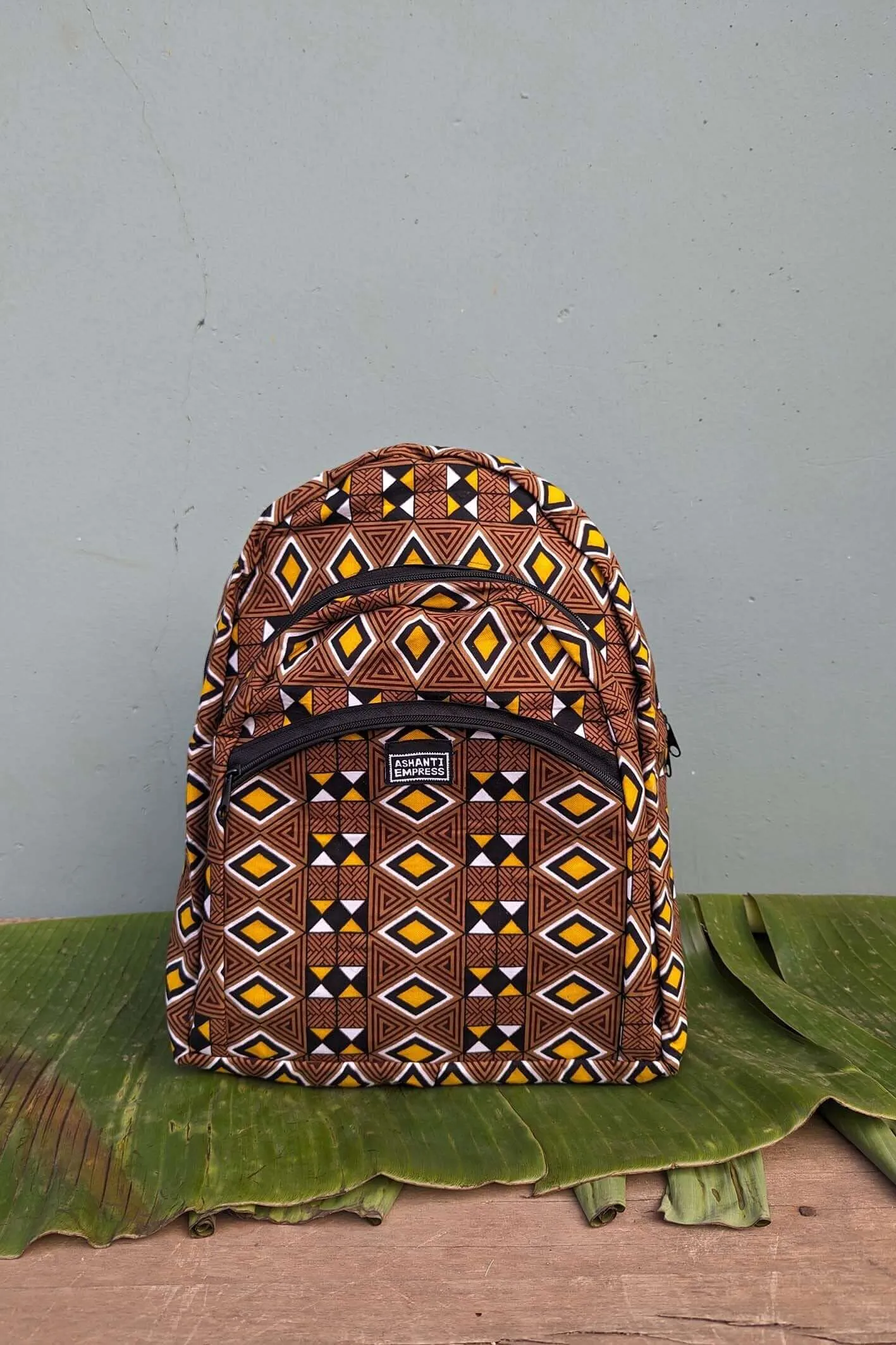 Boss Man Brown Aztec Backpack