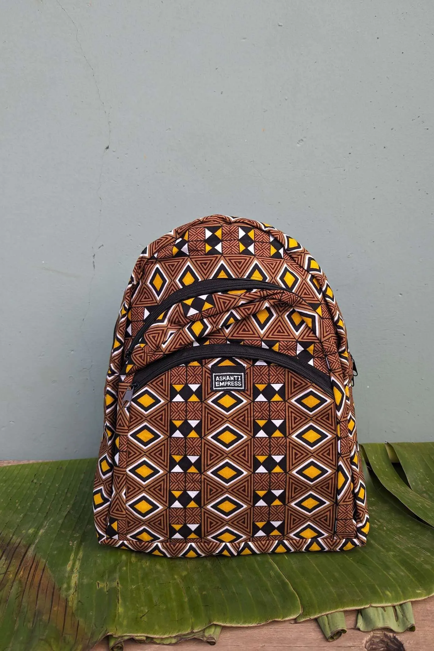 Boss Man Brown Aztec Backpack