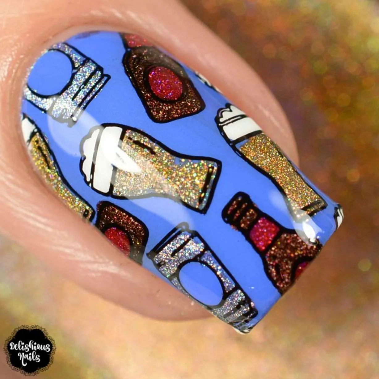 Bottoms Up - Uber Chic Stamping Plate