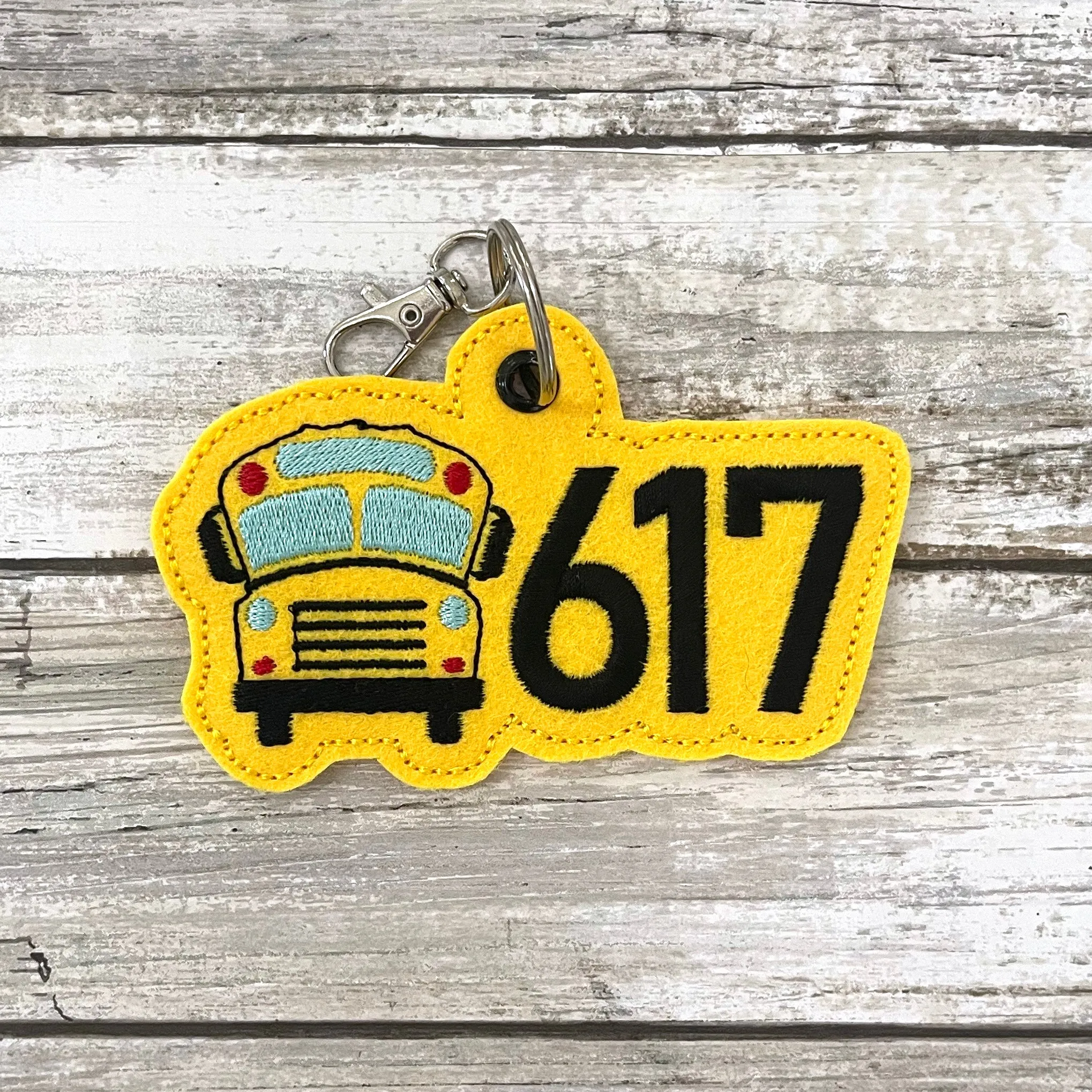 Bus # Bag Tag