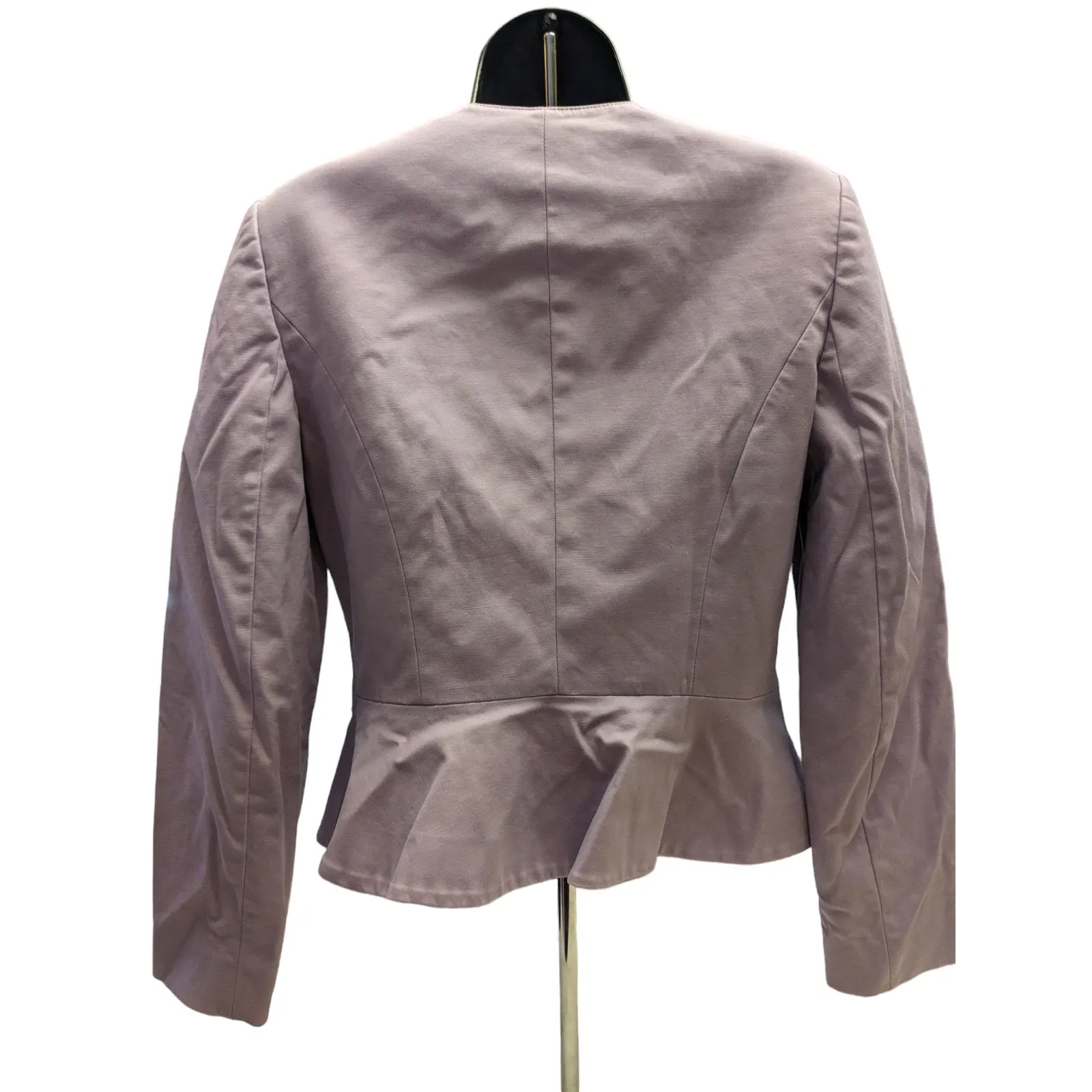 Calvin Klein Jacket Womens 10 Sophisticated Lilac Elegant Professional Wear Chic