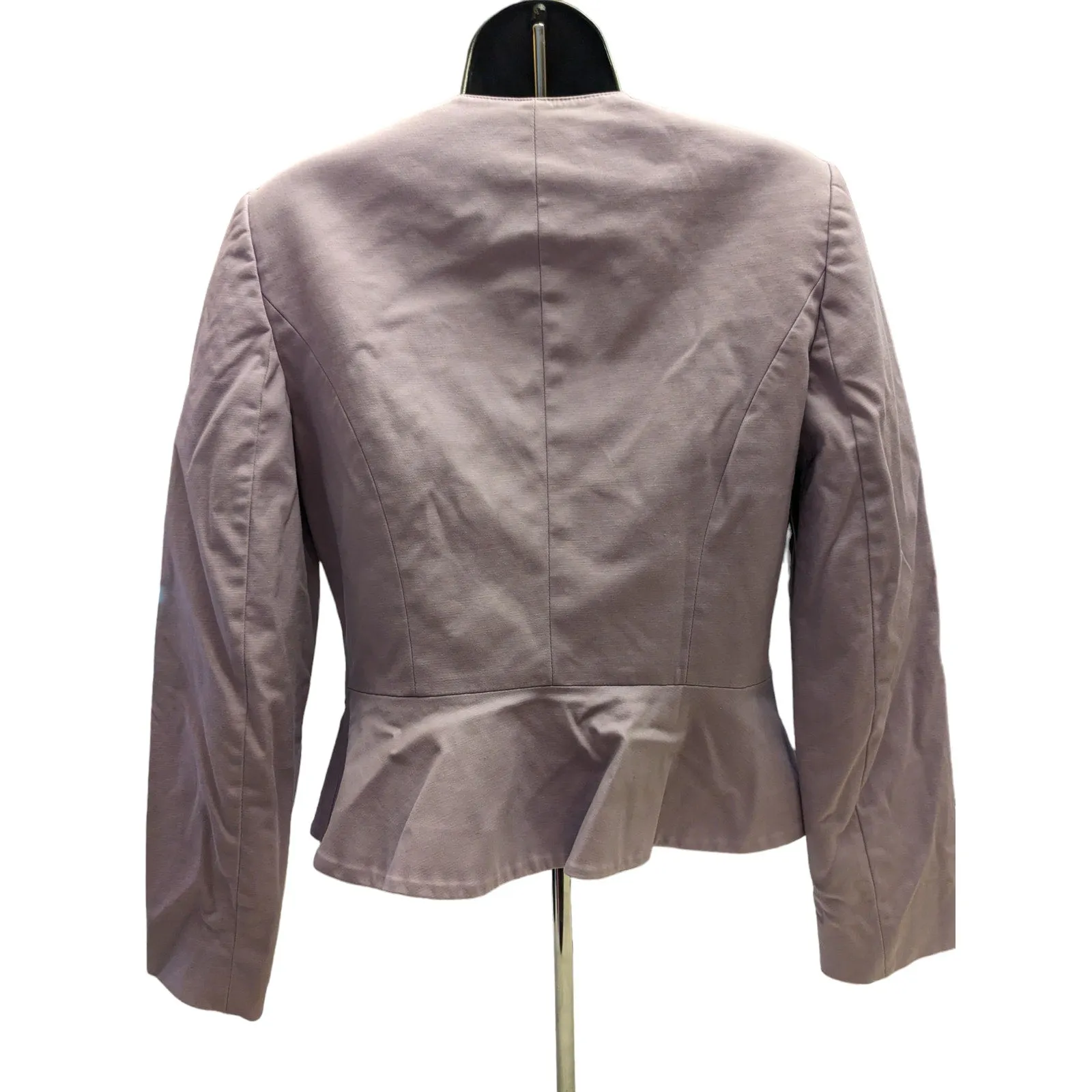 Calvin Klein Jacket Womens 10 Sophisticated Lilac Elegant Professional Wear Chic