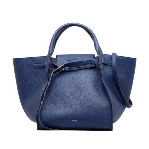 Celine Big Bag Small Blue Calfskin