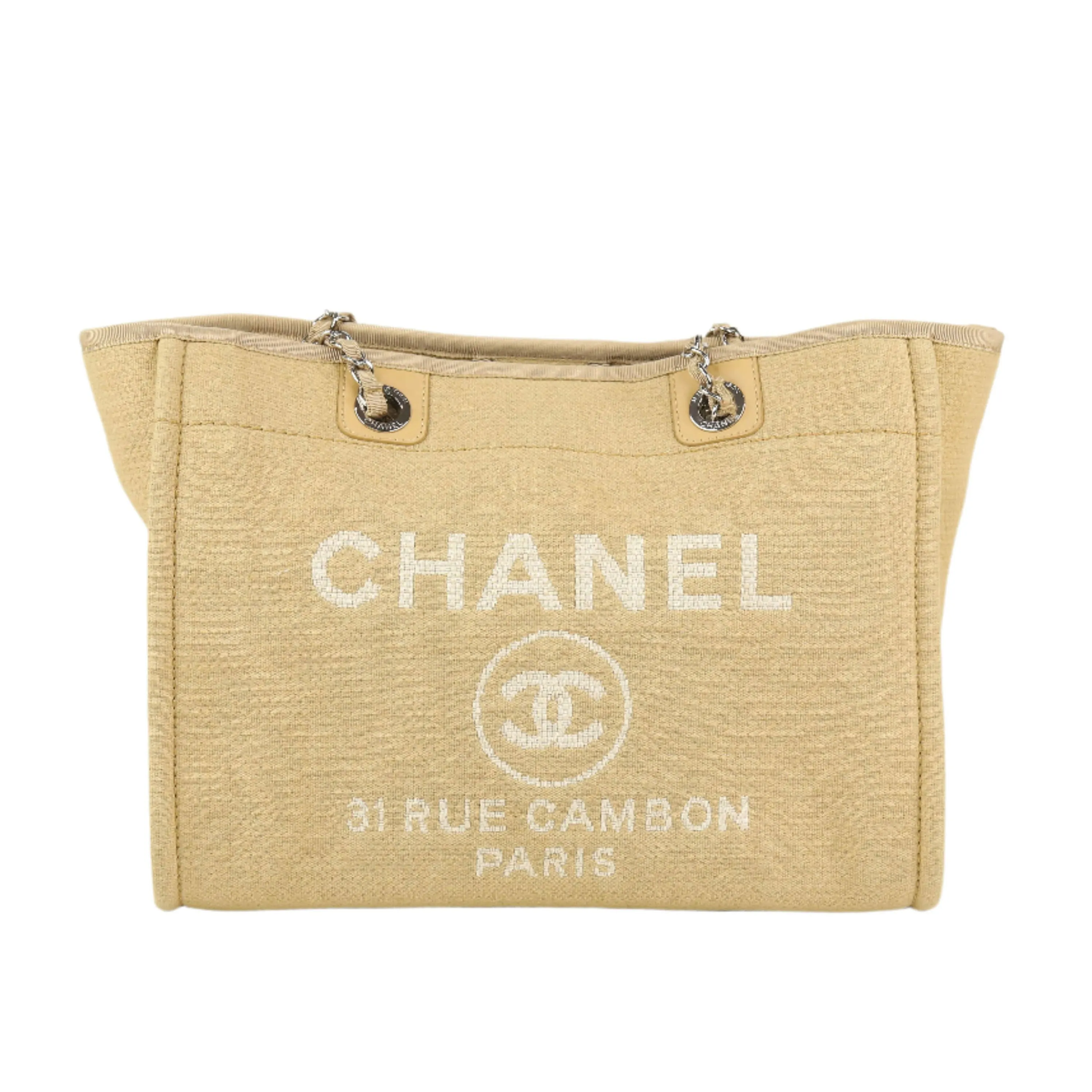 Chanel Deauville Shopping Large Beige