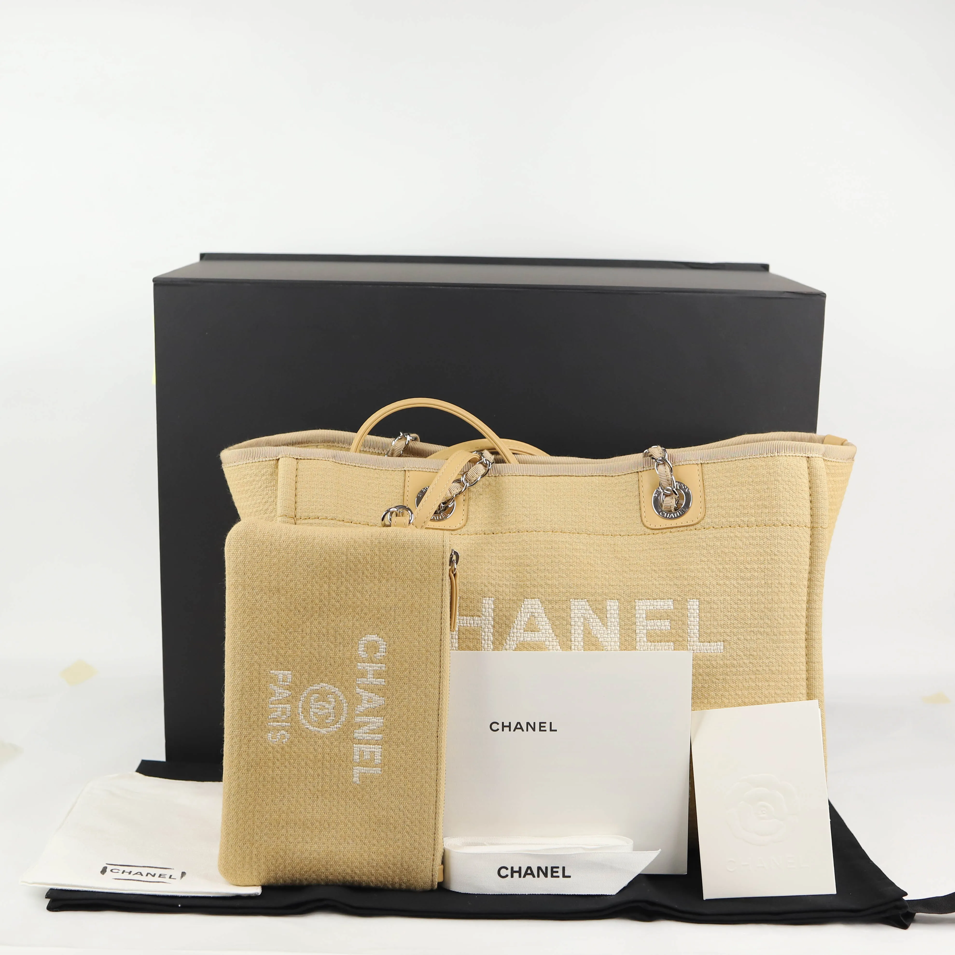 Chanel Deauville Shopping Large Beige