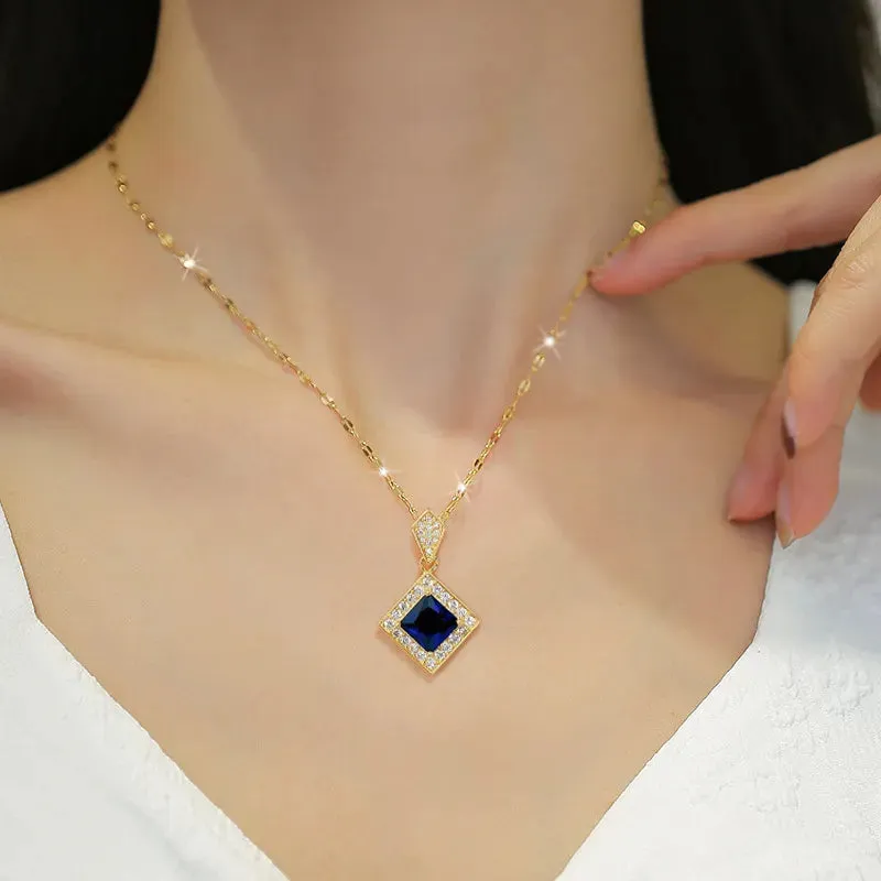 Chic Blue Crystal Set