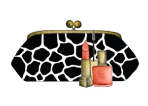 Chic Cosmetic Clutch Card