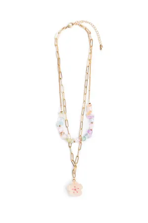 Chic Garden Gem Necklace