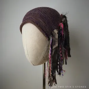 Chocolate Tweed *Funky Chic Hat*