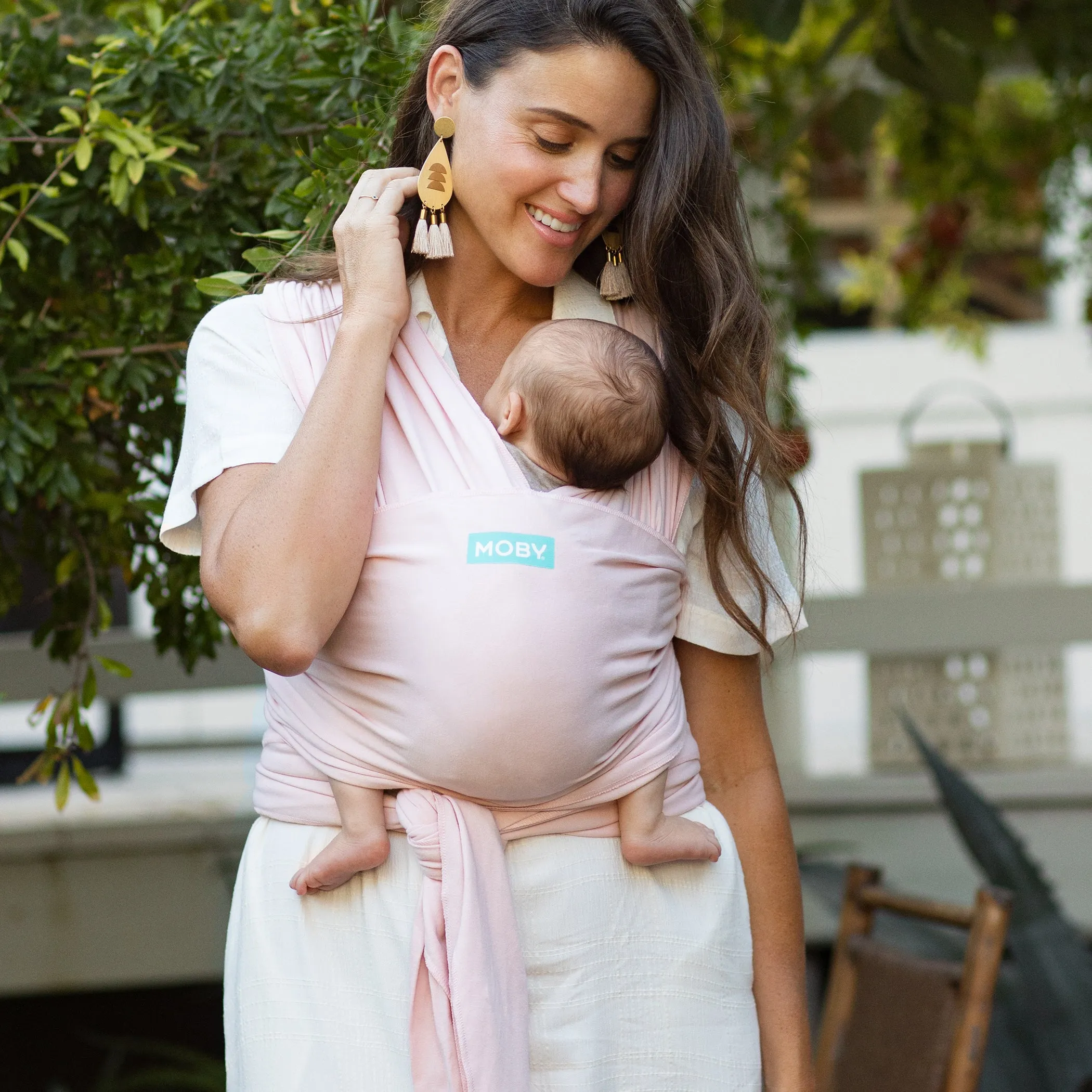 Classic Wrap Baby Carrier - Rose Quartz