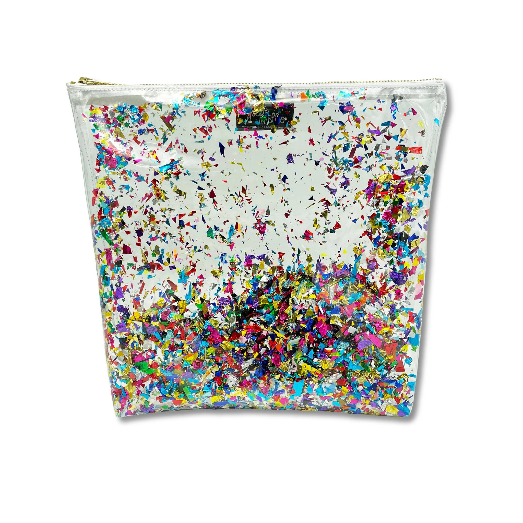 Clear Confetti Travel Bag! ✈️🎉✨