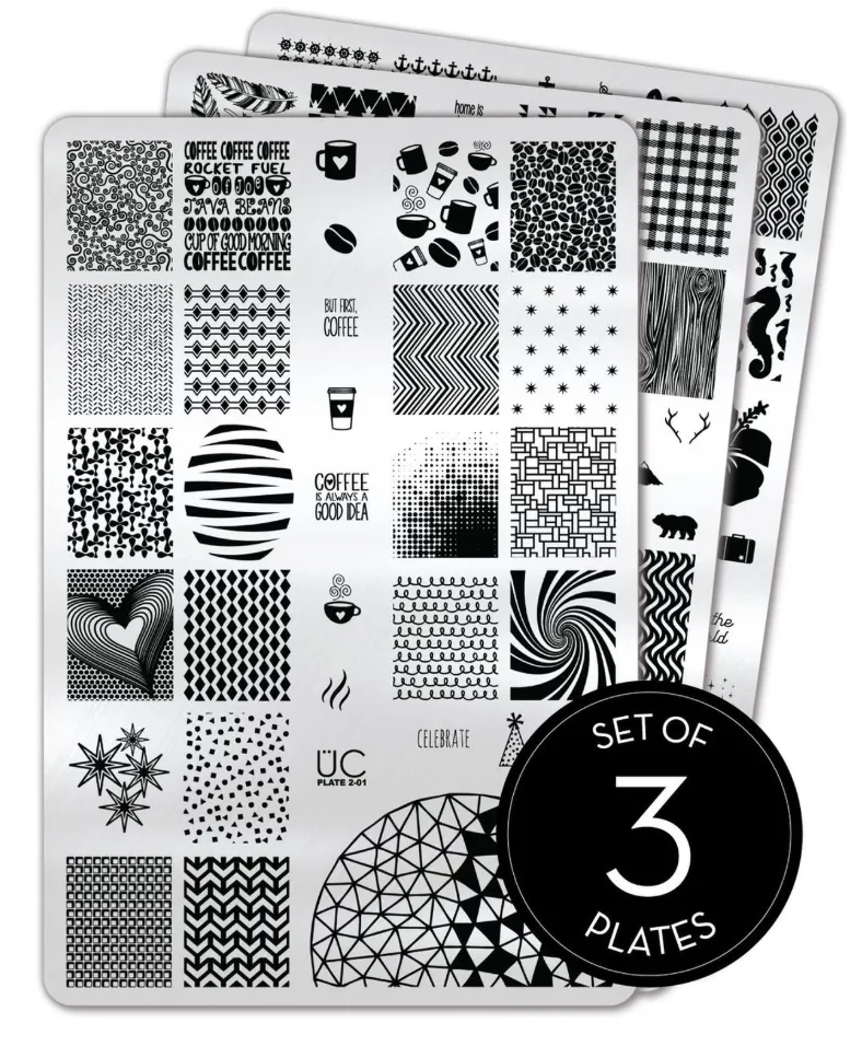 Collection 2 - Uber Chic Stamping Plates