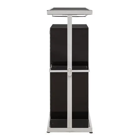 Contemporary Bar Unit, Glossy Black