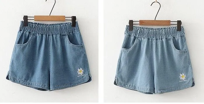 DAISY DENIM SHORTS