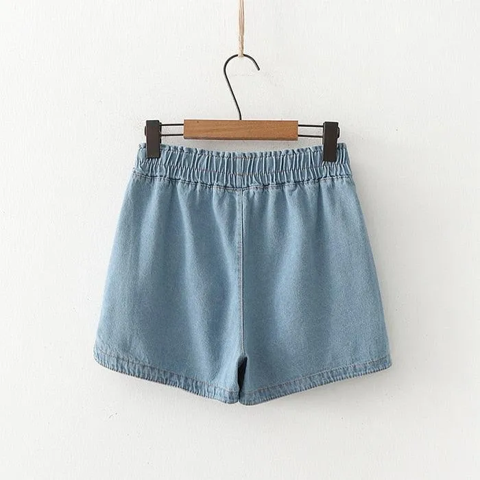 DAISY DENIM SHORTS