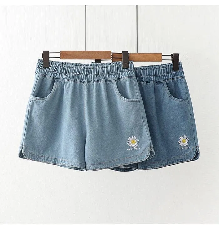 DAISY DENIM SHORTS