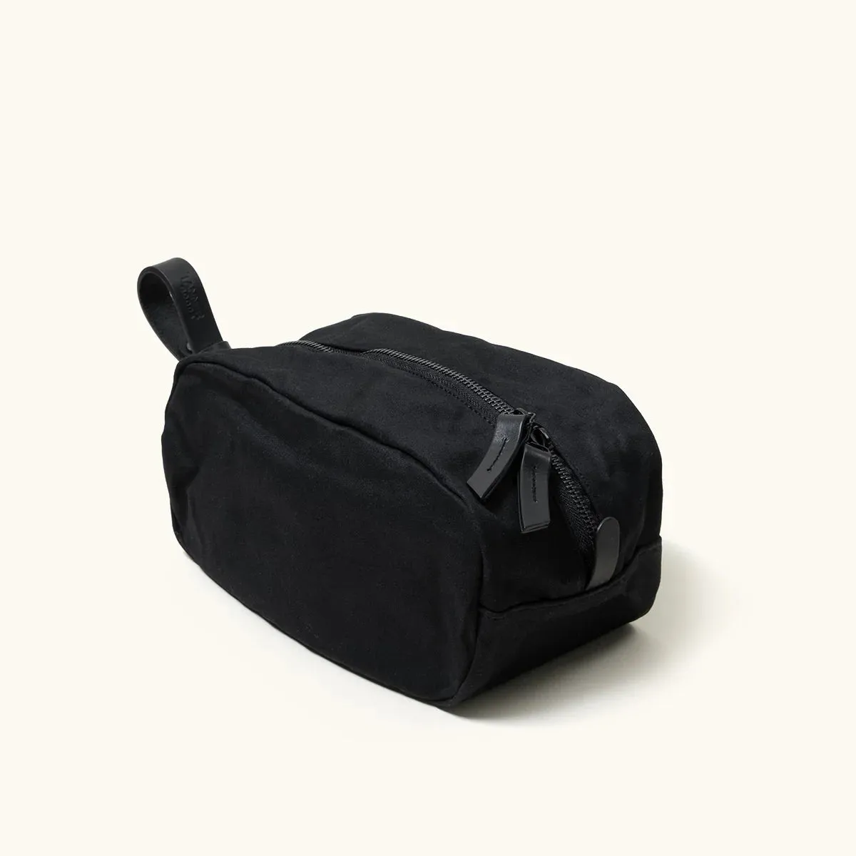 Drifter Dopp Kit - Onyx Waxed Canvas