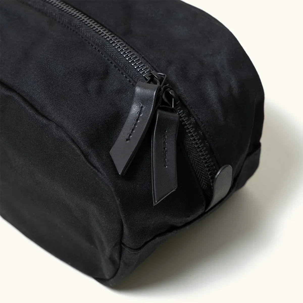 Drifter Dopp Kit - Onyx Waxed Canvas